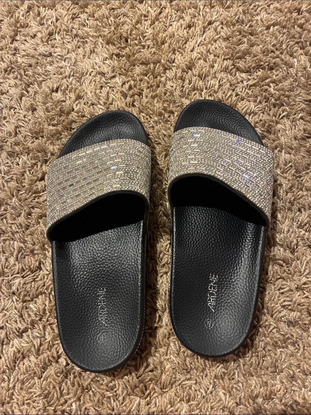 Women’s bejeweled sandals